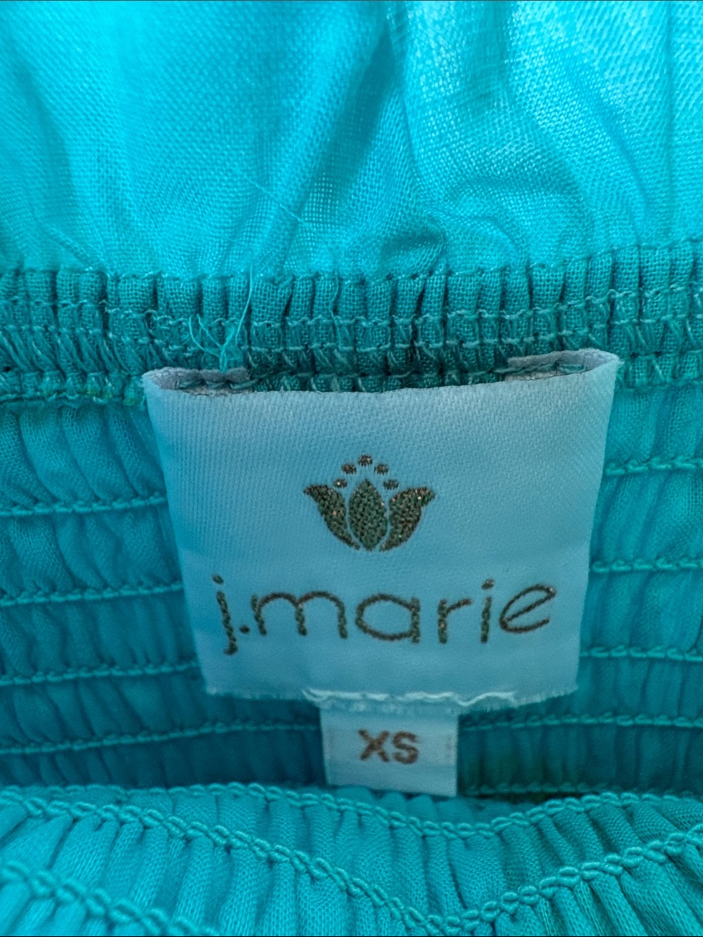 J. Marie 100% Cotton Indi Floral Ruffle Tier Ric Rac Dress - Picture 3 of 5